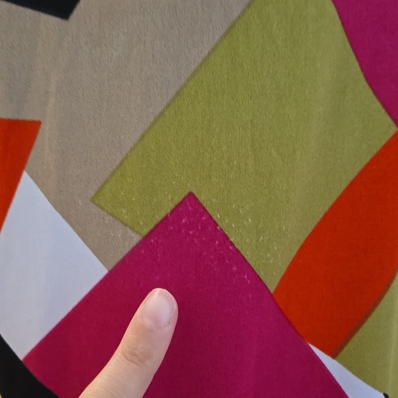 Studio I Colorful Abstract Dress - Picture 11 of 11